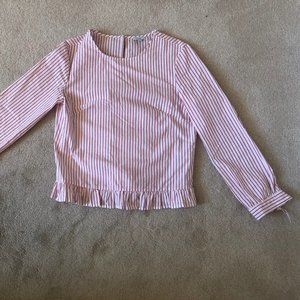 Pinstriped Top